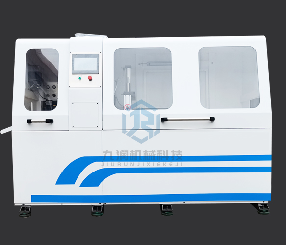 JR-455CNC-3A-1S 全自動(dòng)拉尾料鋁切機(jī)