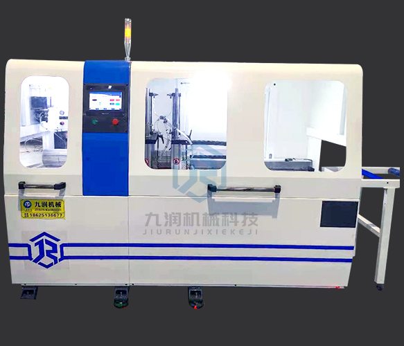 JR-455CNC-3A-1S 全自動(dòng)拉尾料鋁切機(jī)