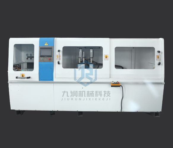 JR-455CNC-3A-1S 全自動(dòng)拉尾料鋁切機(jī)