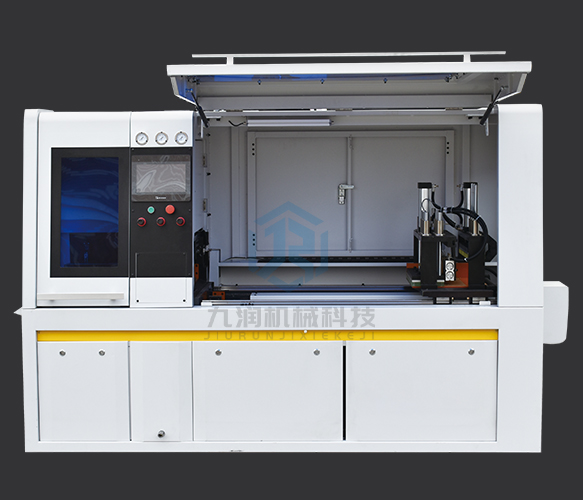 JR-455CNC-3A-1S 全自動(dòng)拉尾料鋁切機(jī)